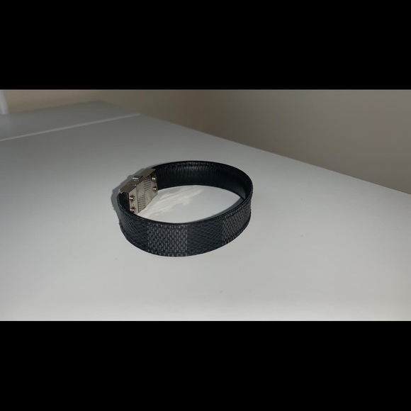 louis vuitton damier graphite bracelet- MEN’S - Picture 2 of 5
